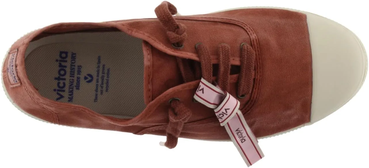 Кроссовки Victoria Sneaker Unisex 1915 из состаренной парусины, комплект из шнурков и браслета — фото 4