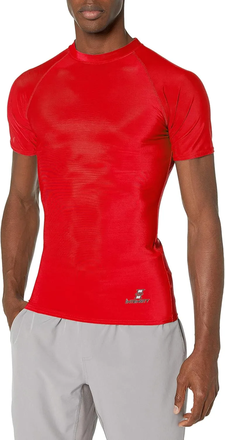 

Футболка Intensity мужская короткий рукав облегающая