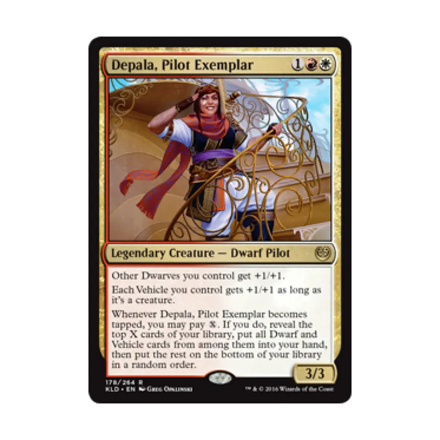 

CCG Депала, пилотный образец (R), MTG - Kaladesh