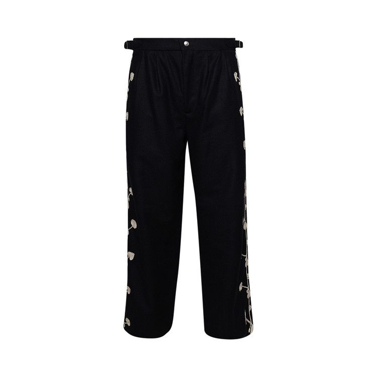 

Брюки Bode Snowdrop Applique Trousers 'Navy'