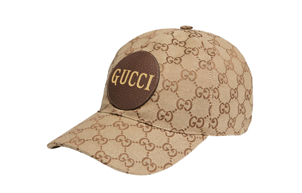 

Кепка бейсбольная Gucci Canvas, бежевый / коричневый