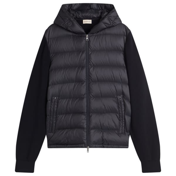 

Гибридная куртка с капюшоном на молнии Moncler, синий