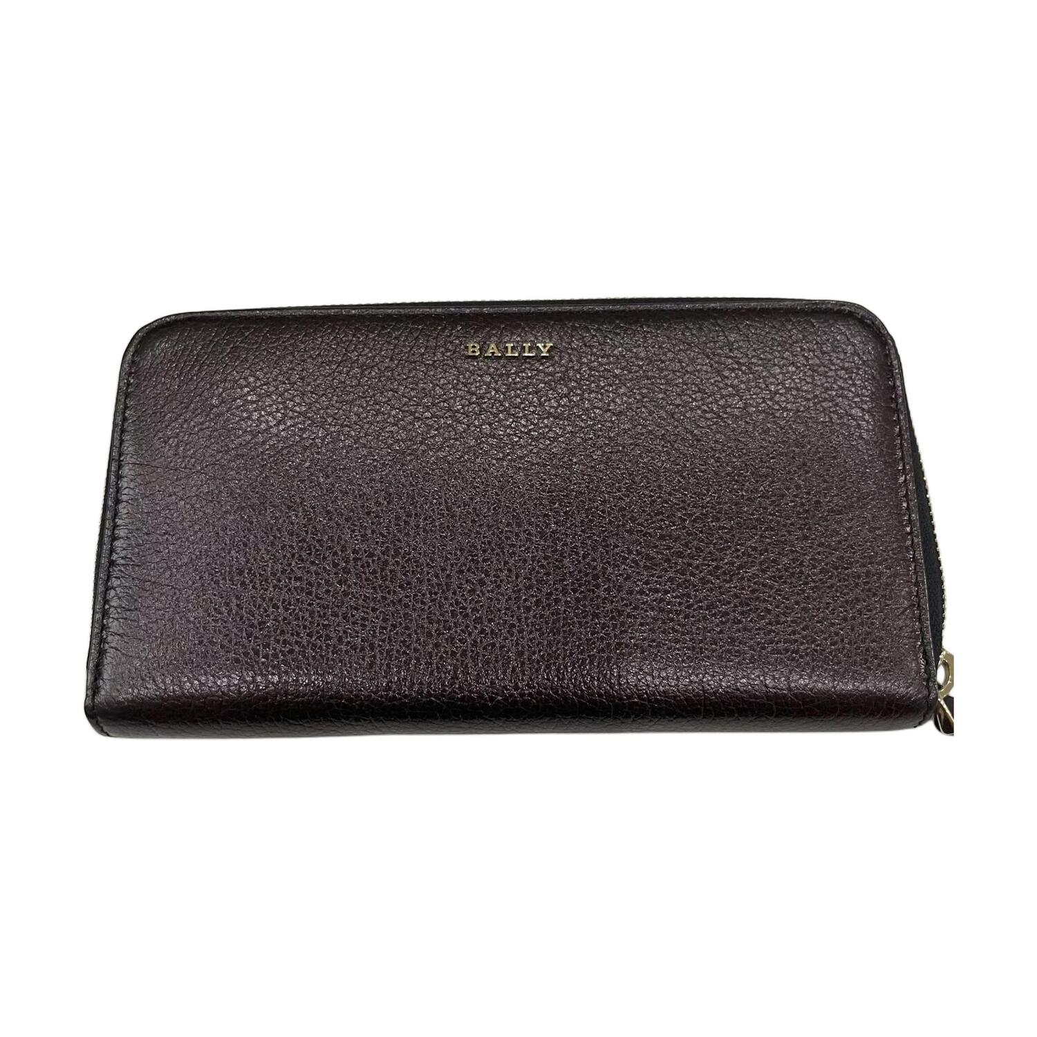 

BALLY Женский клатч из коровьей кожи кофейного цвета