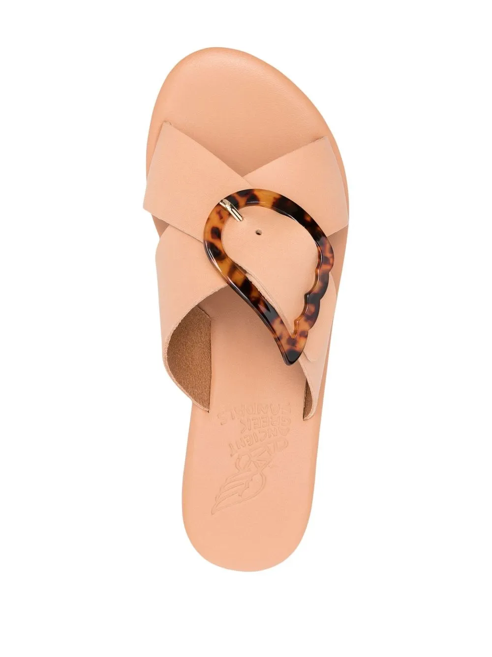 Шлепанцы Thais Rainbow на танкетке Ancient Greek Sandals, нейтральный — фото 4