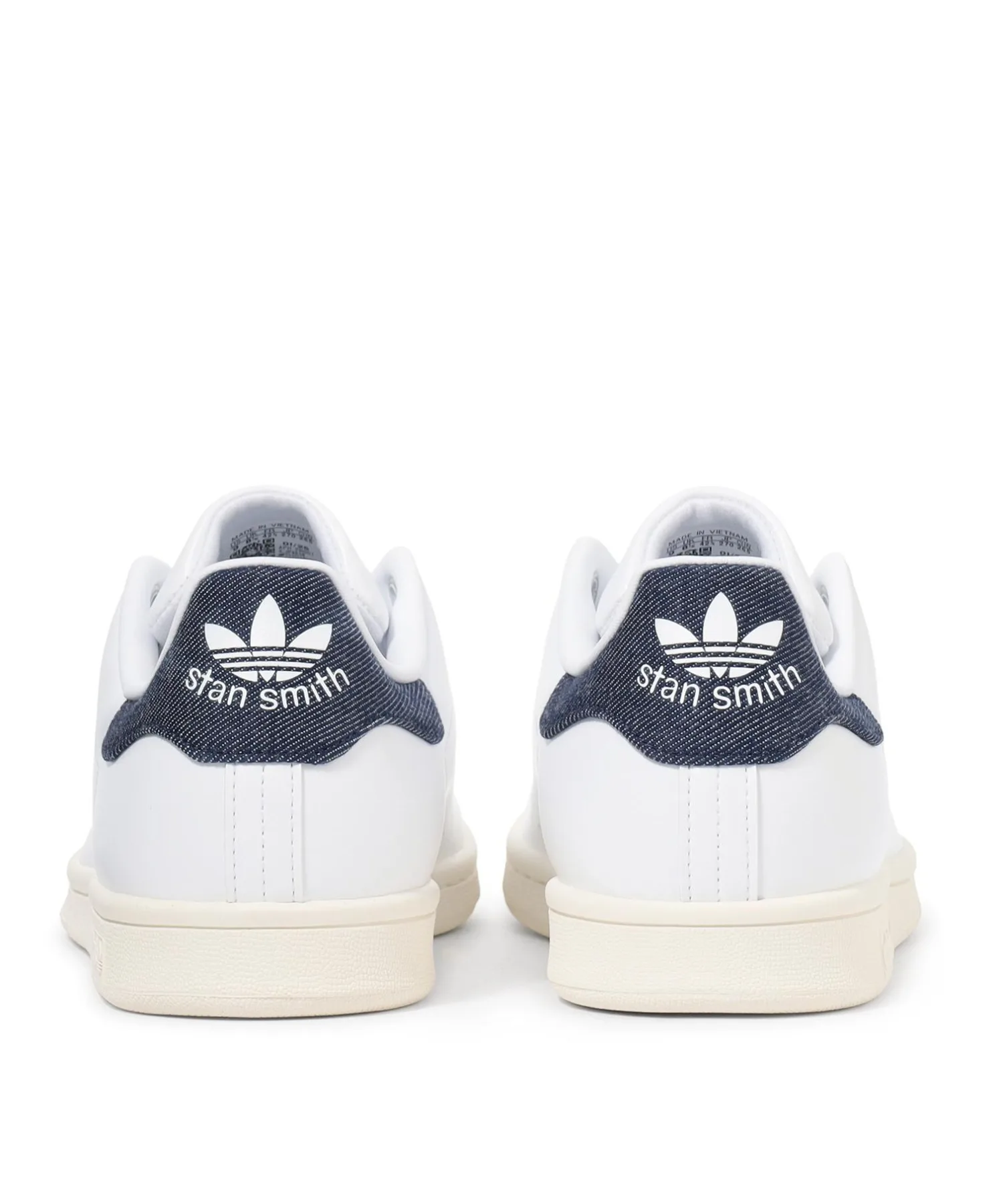 Мужские кроссовки из натуральной кожи Stan Smith adidas JP8658 белые — фото 4