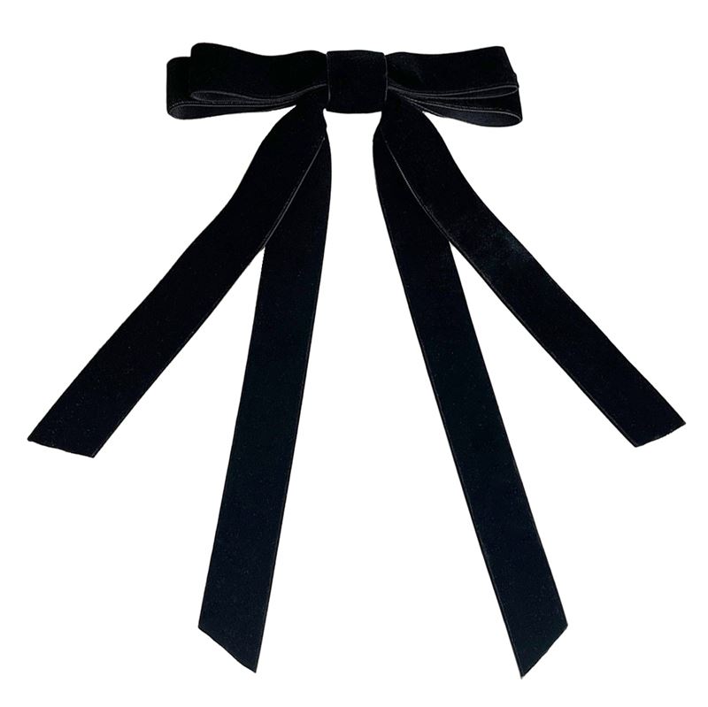 

Заколка для волос vania velvet schleifen haarspange Soho, schwarz, количество 1 шт.