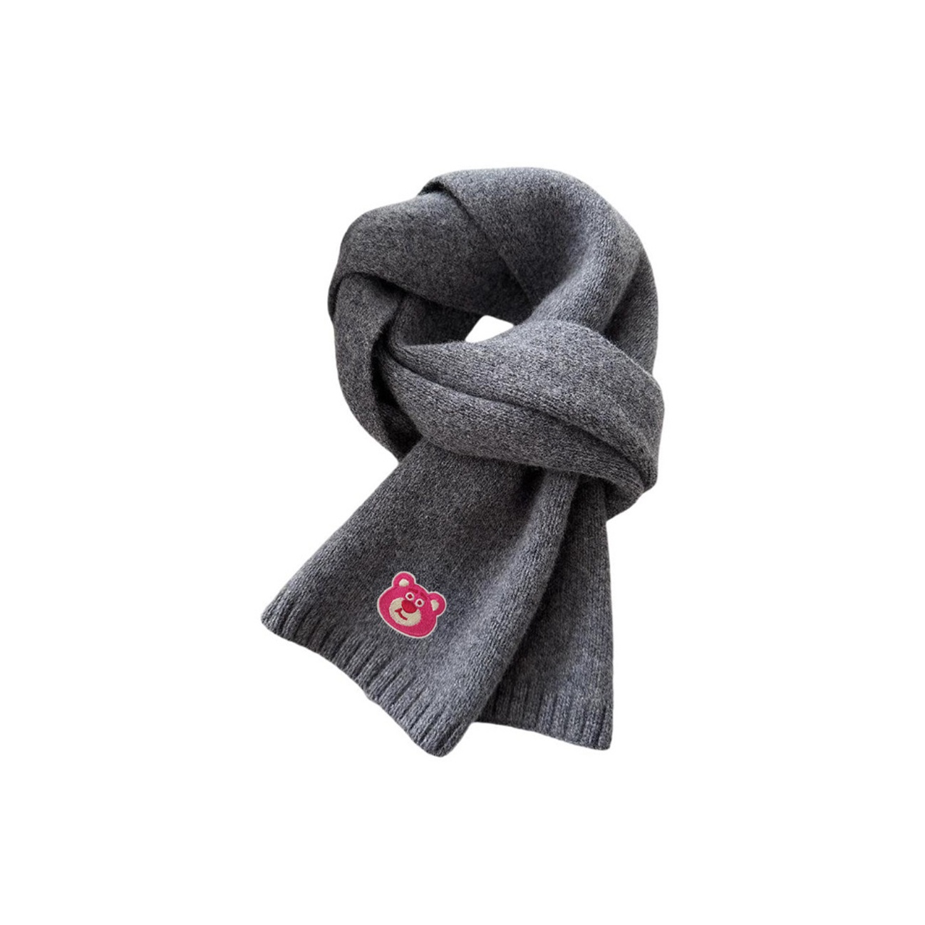 

Disney Вязаный шарф унисекс, Dark Gray