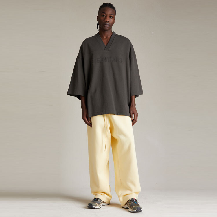 SS24 Повседневные брюки мужские GARDEN YELLOW Fear Of God Essentials, желтый — фото 2