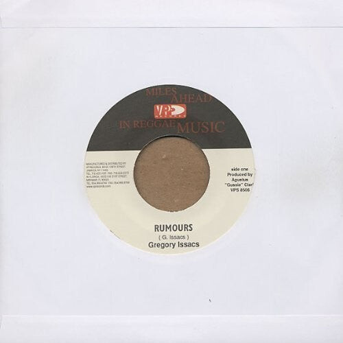 

Сингл 12" Isaacs, Gregory: Rumours