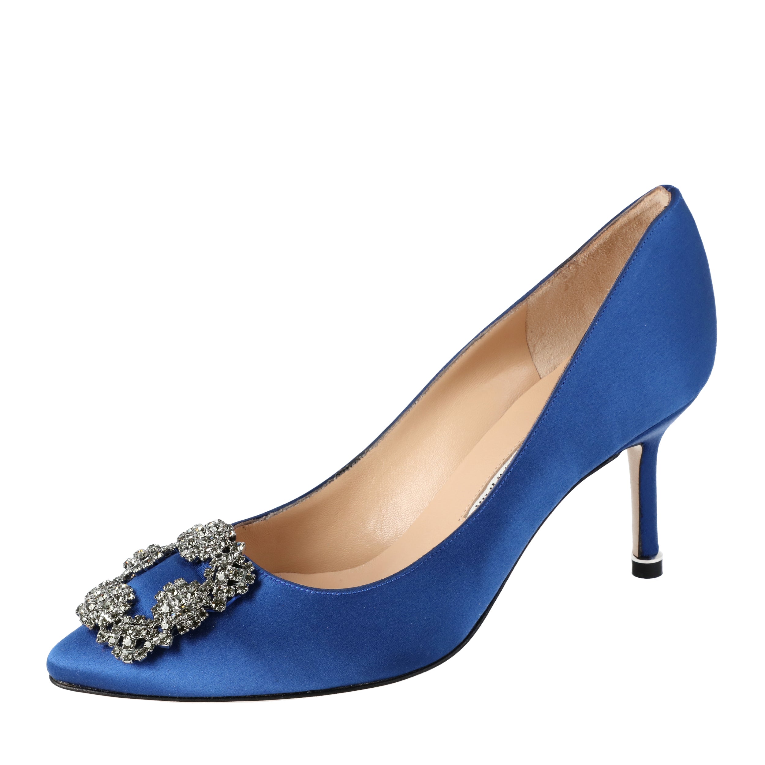 Маниоло Бланик Хангиси 070 Туфли-лодочки Голубые Manolo Blahnik