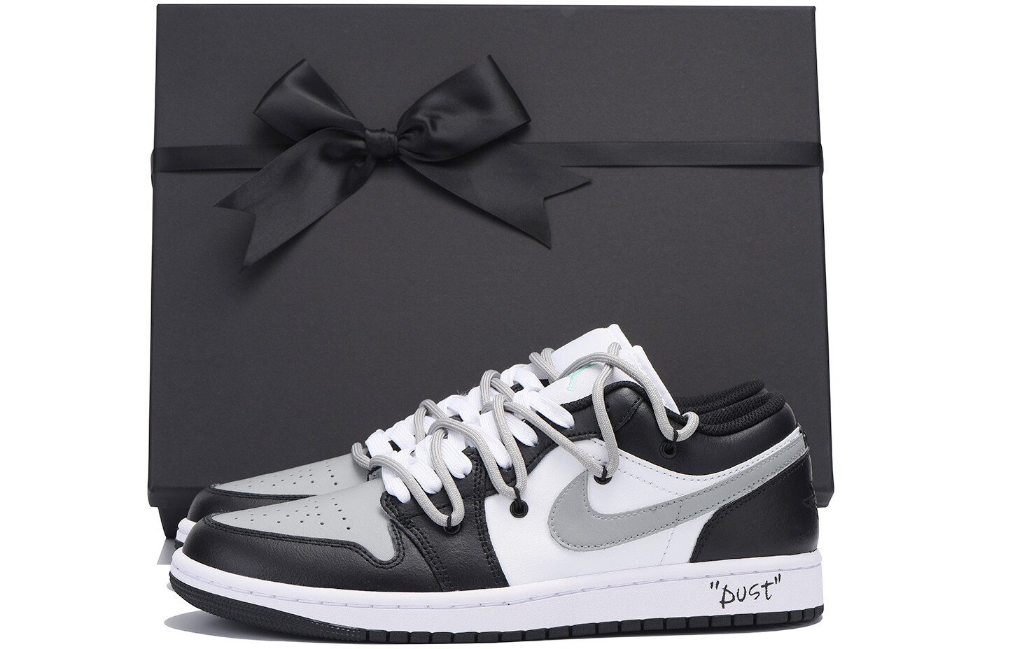 

Кроссовки Air Jordan 1 Vintage Basketball Shoes Men Low-top Gray, светло-серый