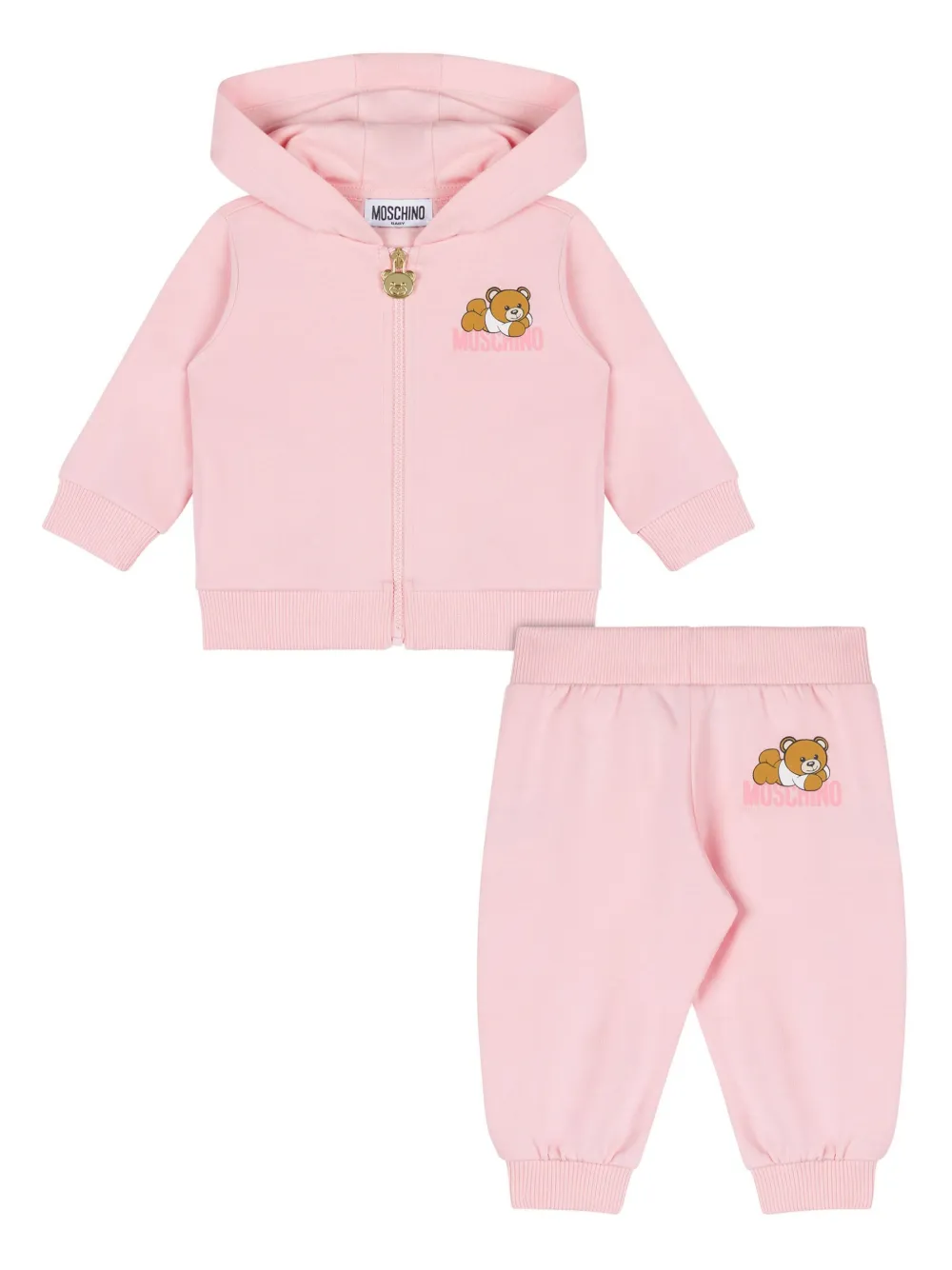 

Спортивный костюм Teddy Bear Moschino Kids, розовый