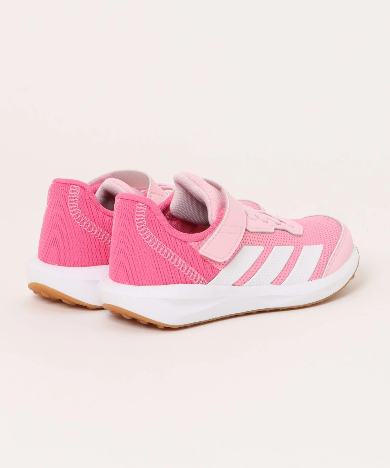 Детские кроссовки с верхом из сетки adidas FAITOELK розовые — фото 2