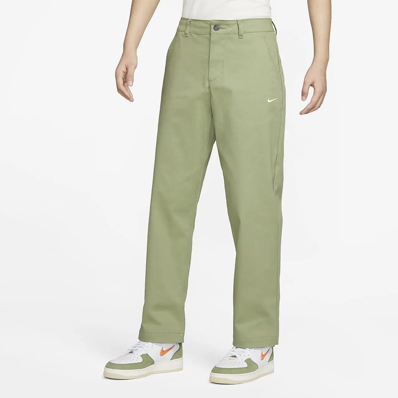 Повседневные брюки мужские Oil Green Nike, зеленый — фото 4