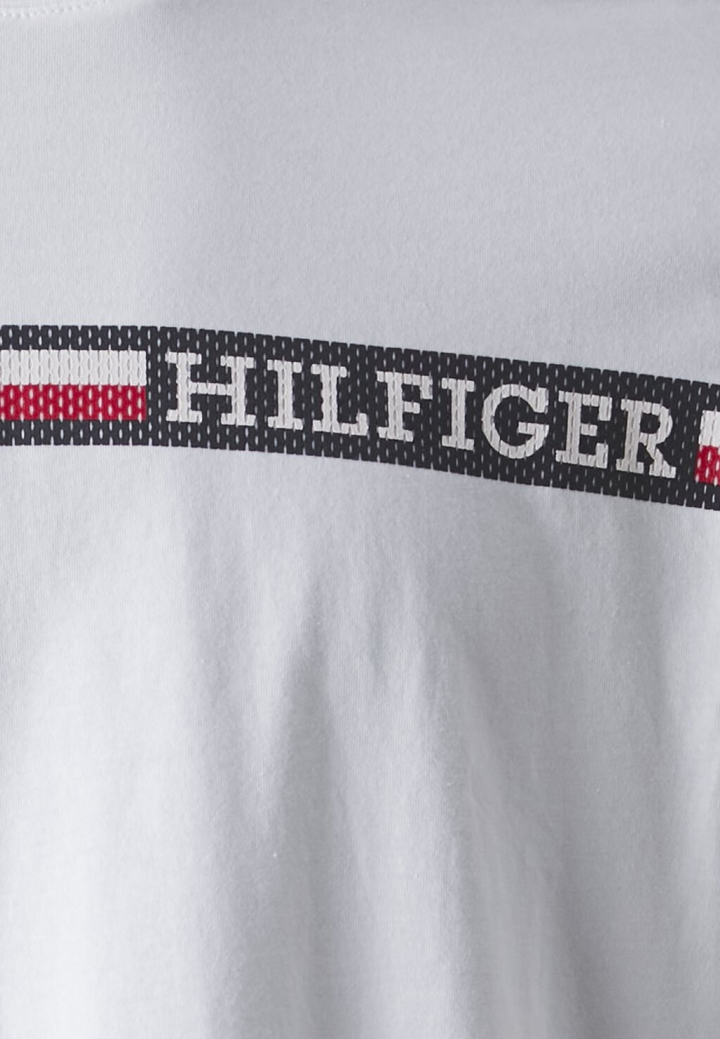 

Топ с длинными рукавами Chest Stripe Tee Tommy Hilfiger, белый