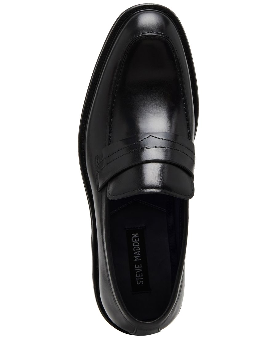 Мужские лоферы Merced без шнурков Steve Madden, Black — фото 4