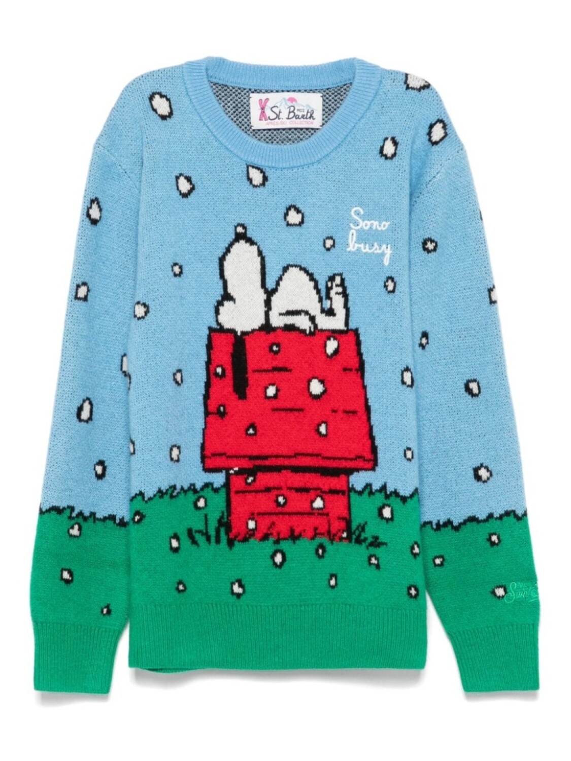

MC2 Saint Barth Kids x Peanuts Принцесса свитер, синий