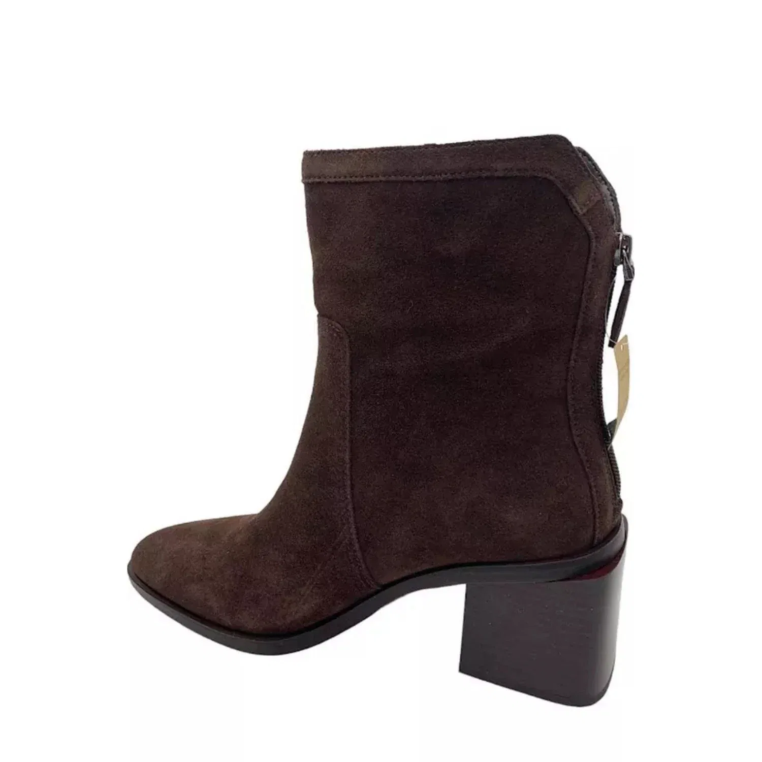 Мужские ботинки Vince Camuto из коричневой замши на блочном каблуке, модель HAWK702 — фото 3