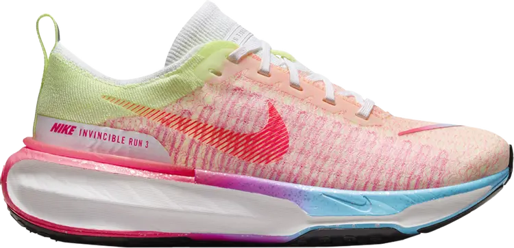 

Кроссовки Wmns ZoomX Invincible 3 'Barely Volt Hyper Pink', розовый