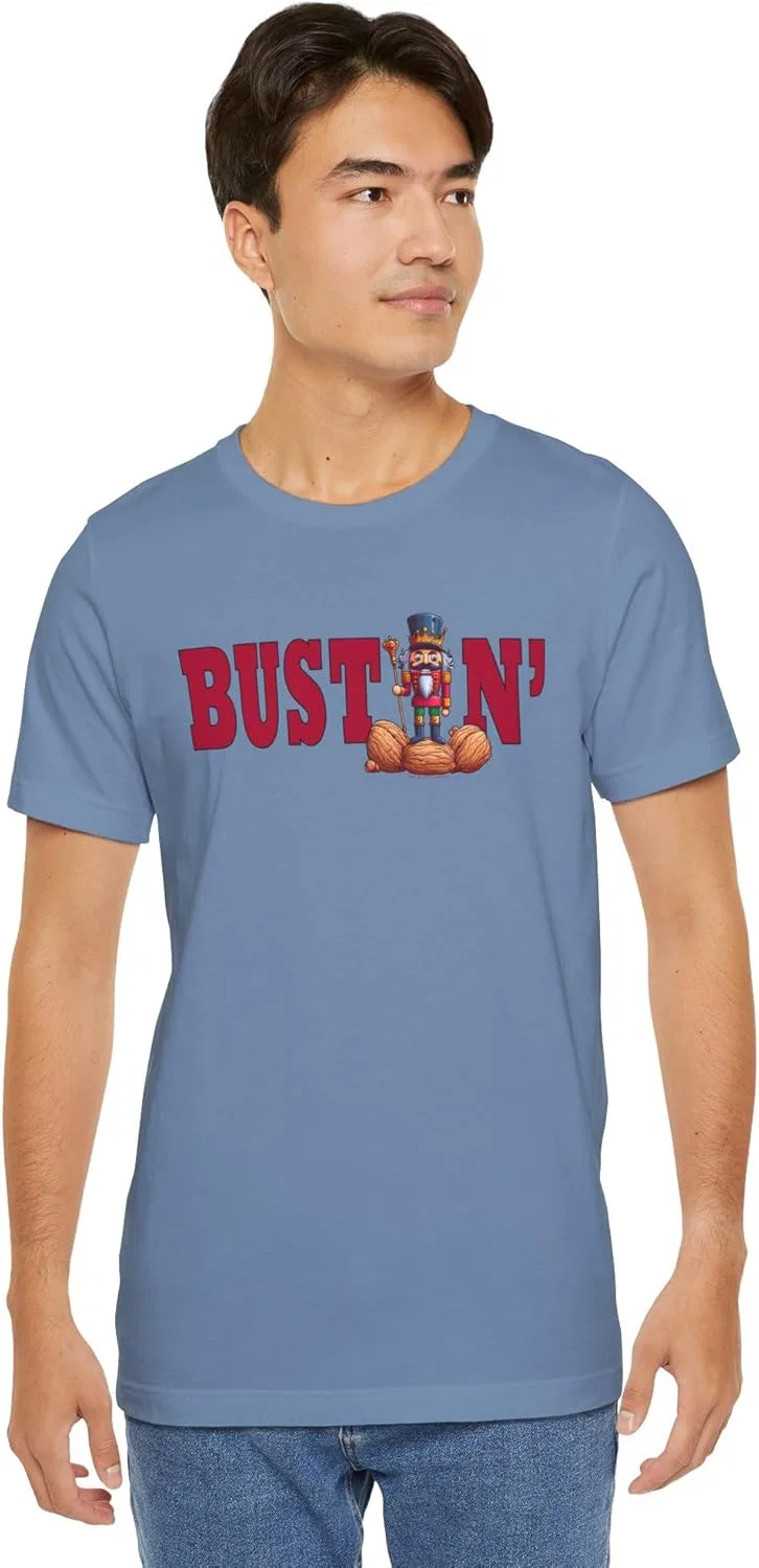 Футболка Bustin' Nuts, Steel Blue — фото 2