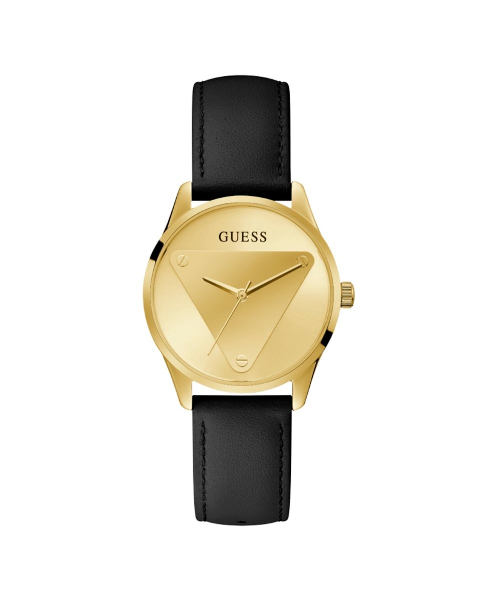 

Женские часы Emblem GW0399L3 из кожи и черного ремешка Guess, черный