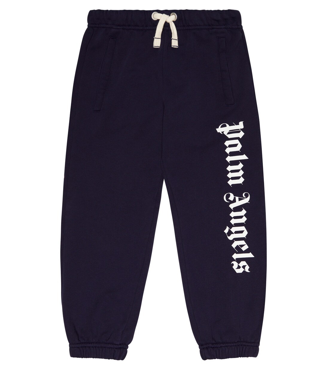 

Хлопковые спортивные штаны с логотипом Palm Angels, синий