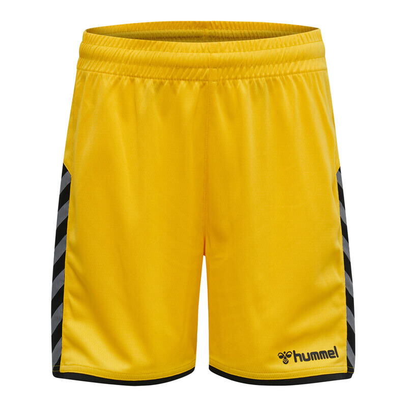 

Hmlauthentic шорты унисекс детские мультиспорт с технологией Beecool HUMMEL, цвет orange