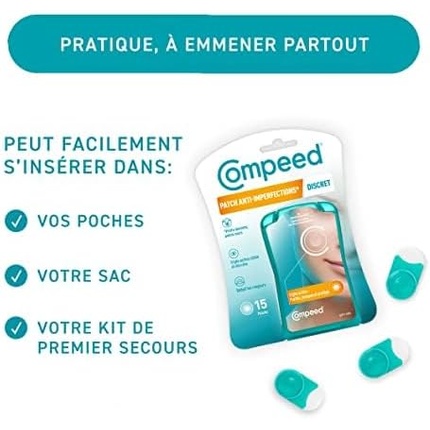 Патчи под глаза Compeed — Гидроколлоидные против пятен — незаметные и идеальные для устранения пятен — фото 3