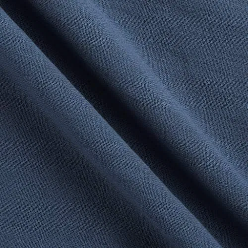 Женские широкие брюки, хлопок и лён, на завязке, Navy53