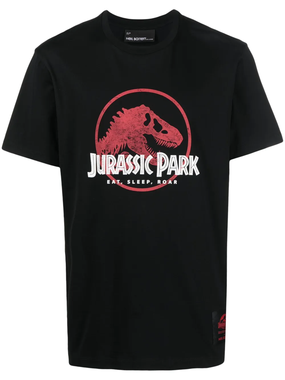 

Футболка с принтом Jurassic Park Neil Barrett, черный