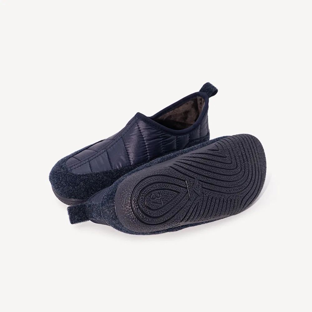Мужские зимние слипоны Valencia New, тёмно-синие, от Gurus Shoes — фото 3