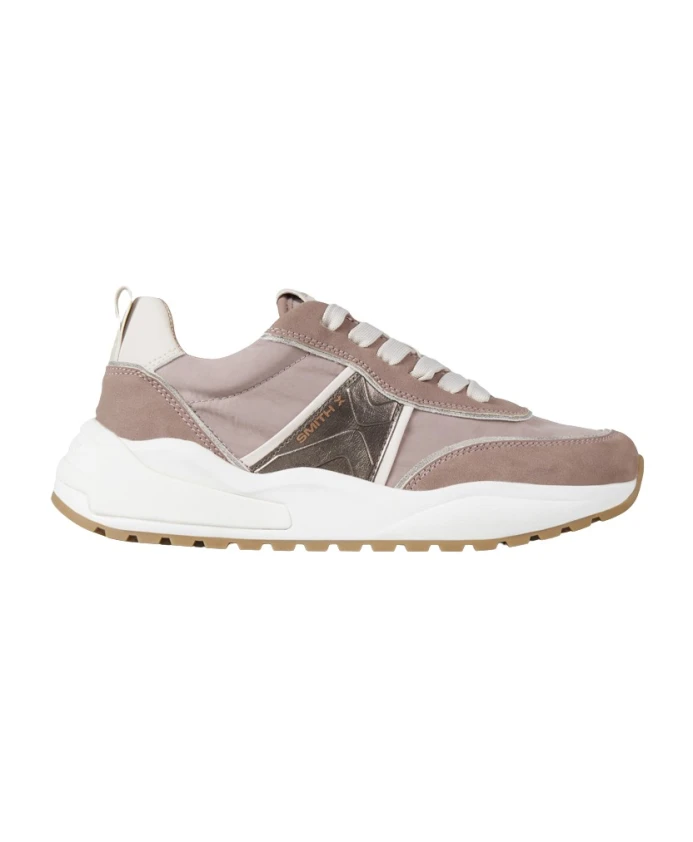 

Платье Blaze Donna из нейлона розового цвета с бронзовыми ламинированными деталями. Alexander Smith, розовый