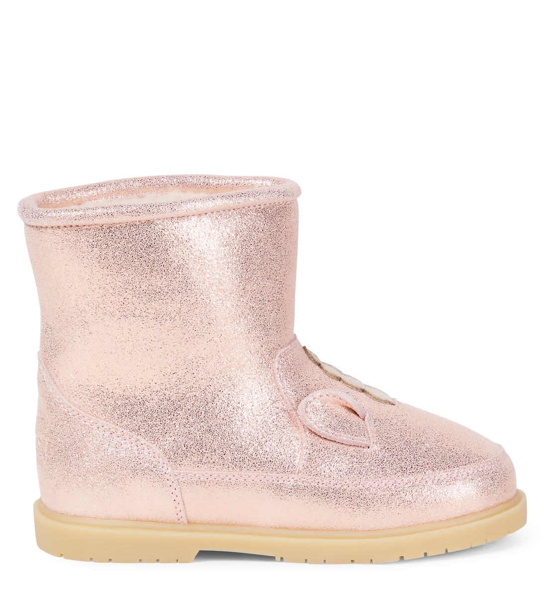 Ботинки из металлизированной кожи Xelly Donsje, Powder Metallic Leather — фото 3