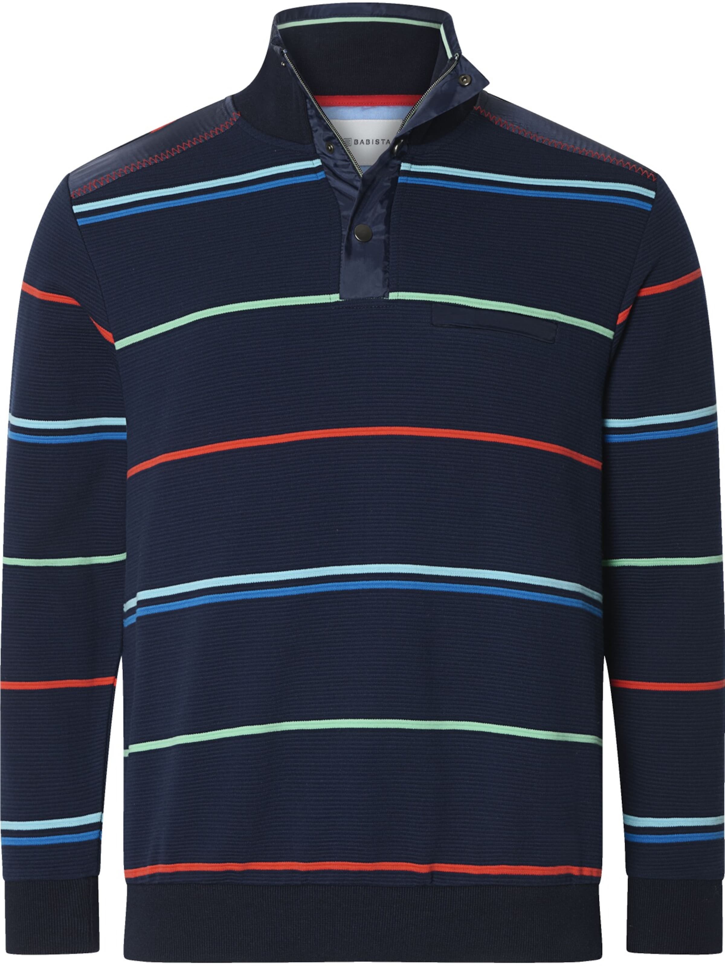 

BABISTA Свитшот 'Logio' в цвете Marine Blue, Dark Blue, Синий, BABISTA Свитшот 'Logio' в цвете Marine Blue, Dark Blue