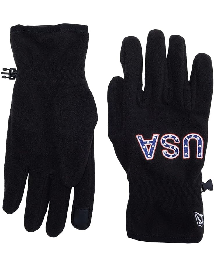 

Перчатки Volcom Snow USST Fleece Gloves, цвет Ou Black