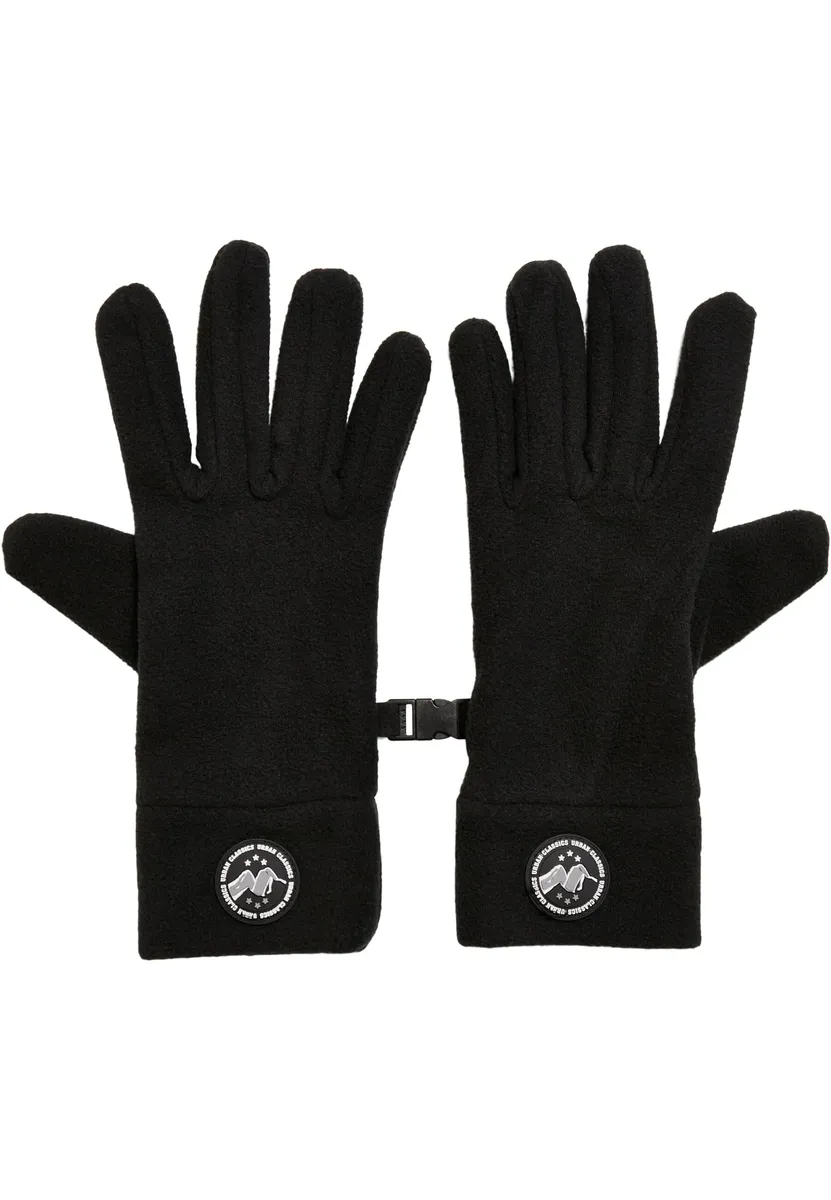 

Хлопковые перчатки URBAN CLASSICS " Urban Classics Unisex Hiking Polar Fleece Gloves", черный