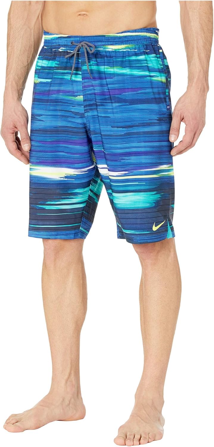 

Мужские шорты Nike Sky Stripe Volley 11 дюймов, Midnight Navy
