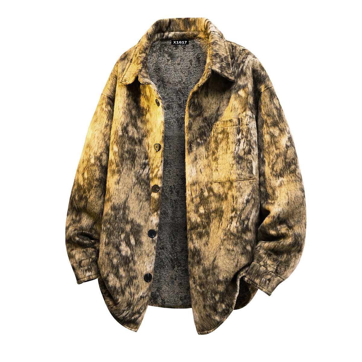 

Куртка Unisex Lapel Moderate Others X1617, coffee top