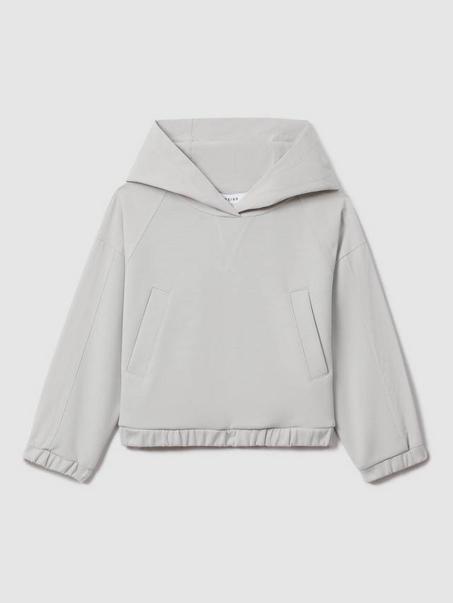 

Детская куртка Selma Shell с капюшоном Reiss, Grey