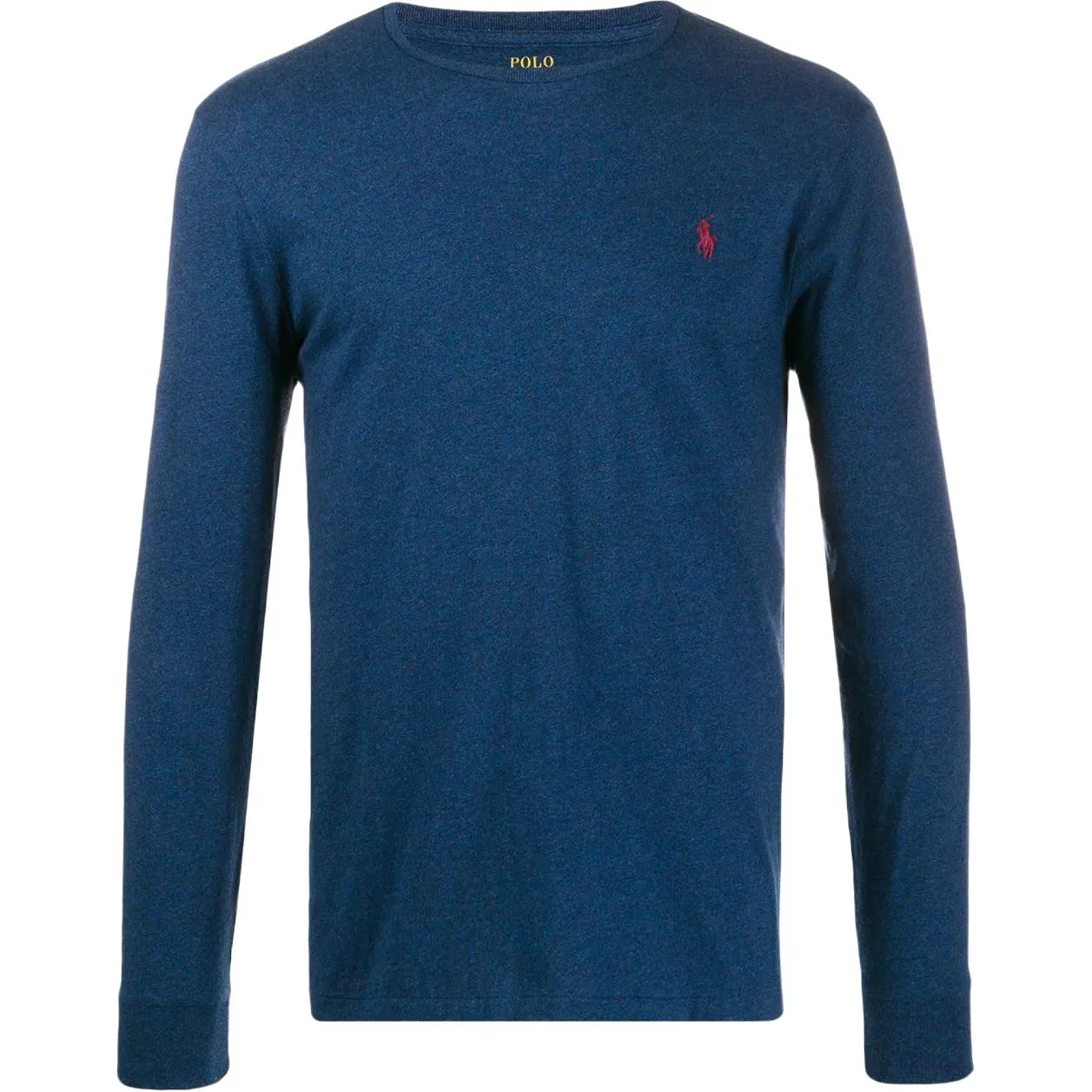Polo Ralph Lauren Футболка мужская Custom Slim Fit синяя мультиколор