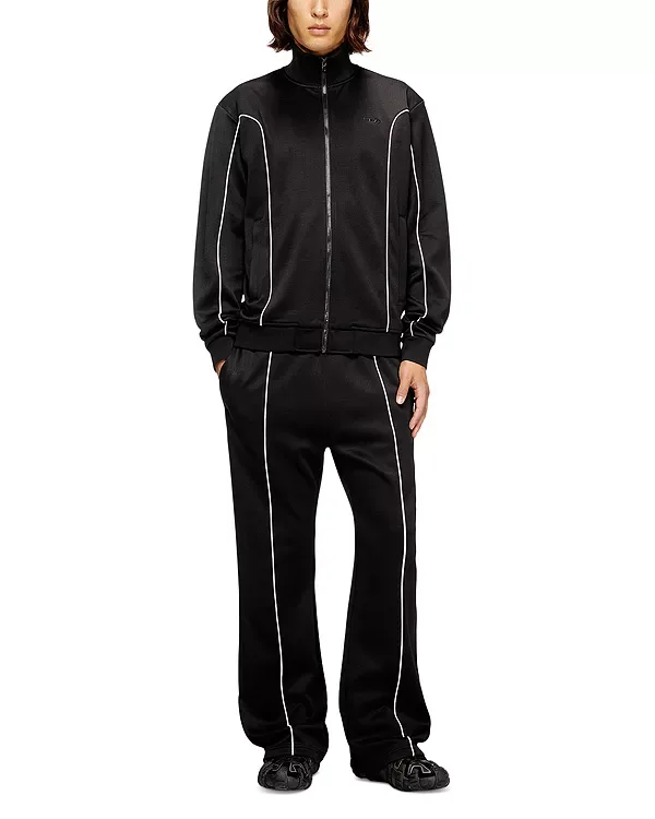 Спортивная куртка стандартного кроя Diesel, Black — фото 2