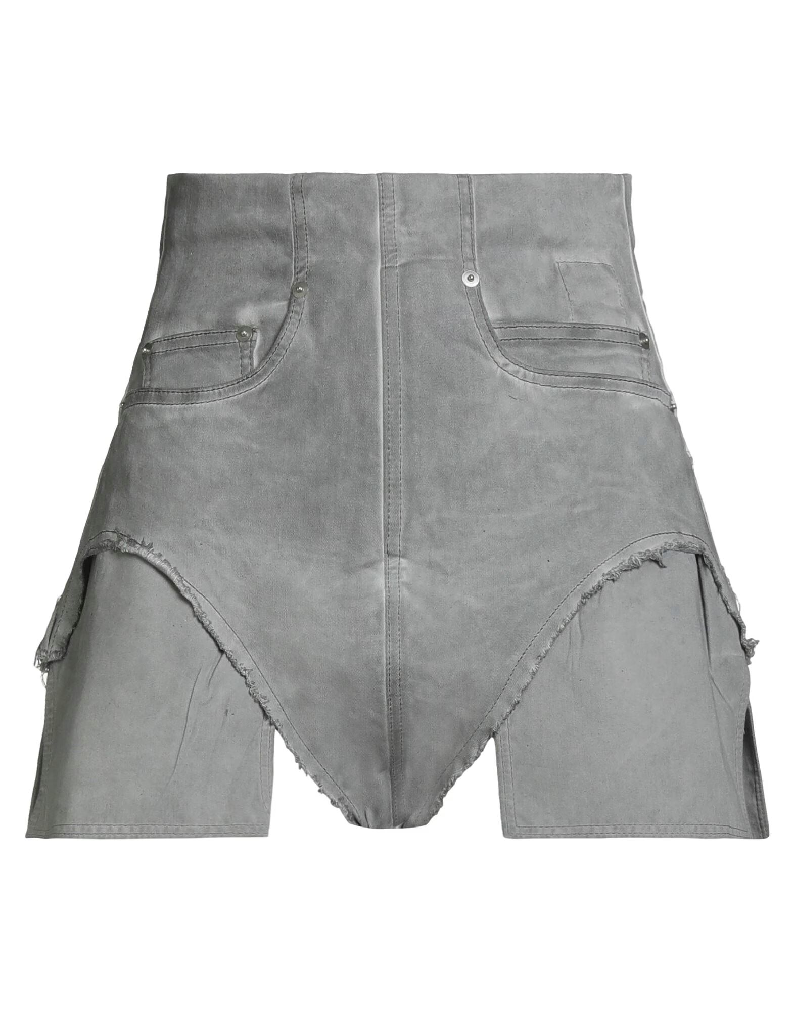 

Джинсовые шорты Rick Owens, серый