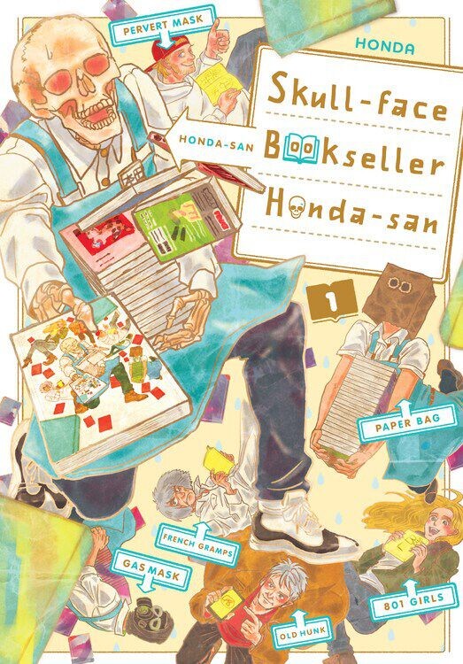 

Манга Skull-face Bookseller Honda-san Manga Volume 1