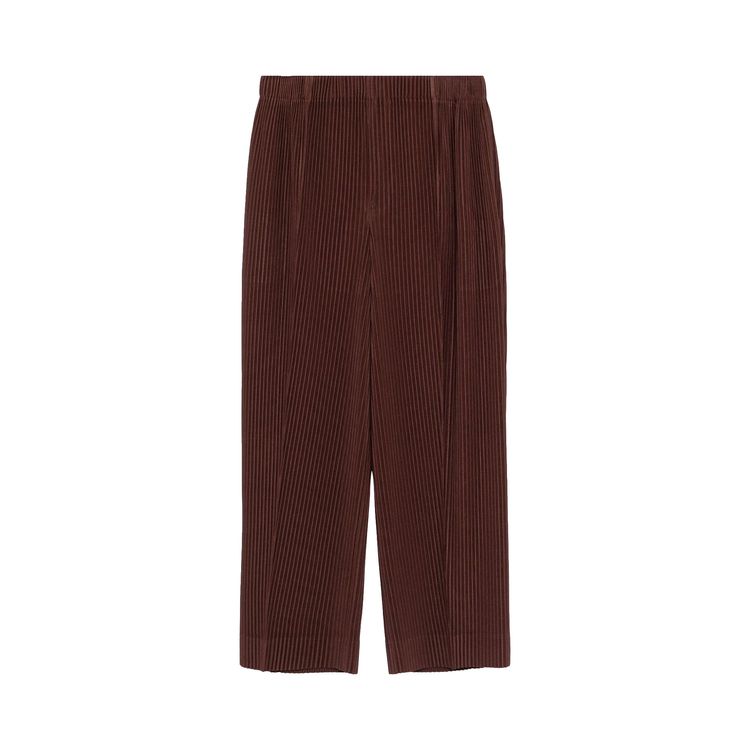 

Брюки Homme Plissé Issey Miyake MC February Pants 'Chocolate Brown', коричневый