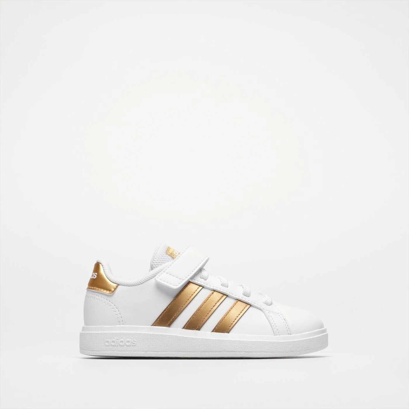 

Кроссовки Adidas Grand Court 2.0, белый / золотой