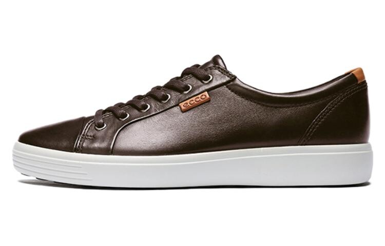 

Кроссовки ecco Skateboarding Shoes Men Low-top Brown, коричневый