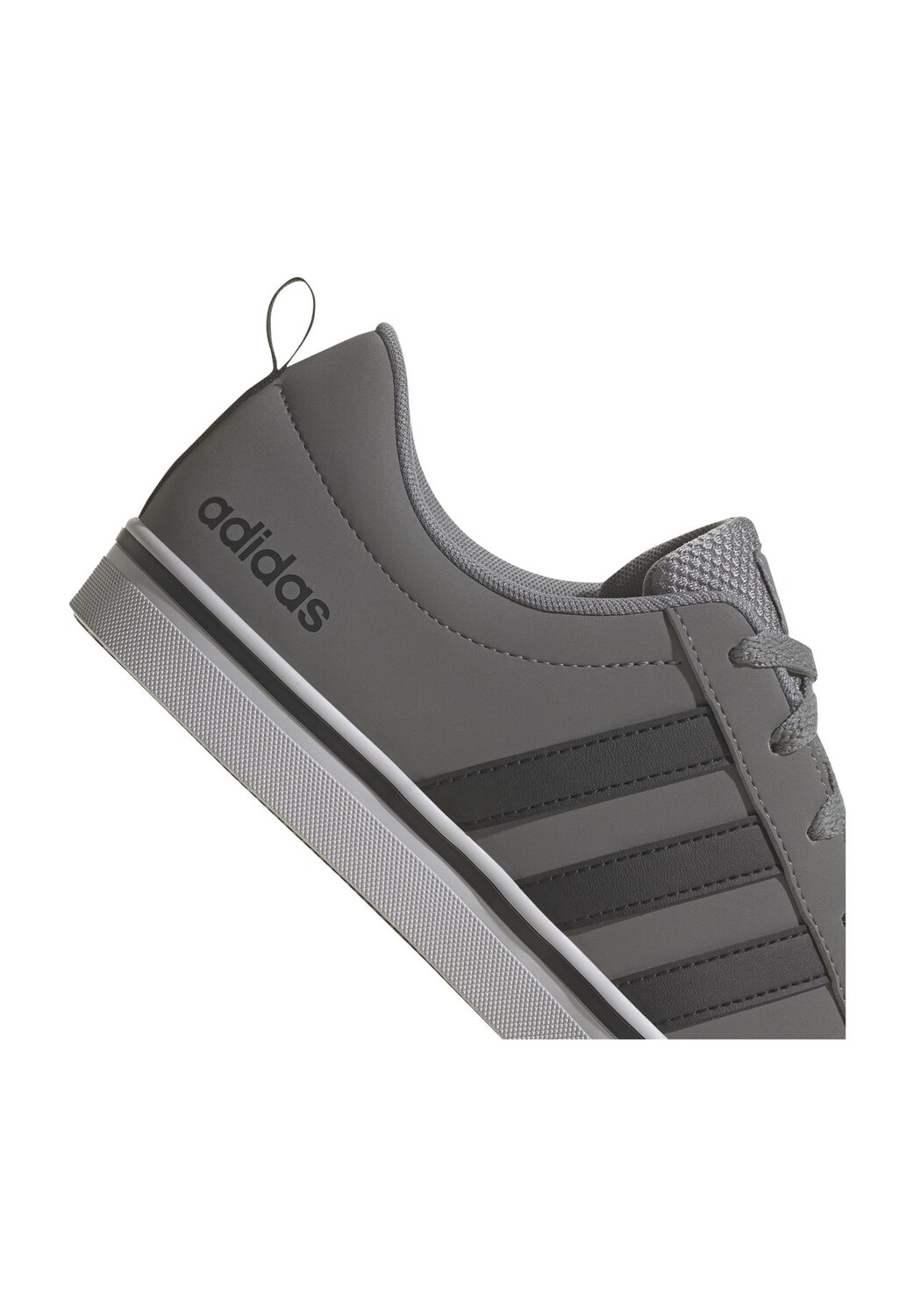 Кроссовки VS Pace 2.0, имитация кожи, 3 полоски, мужские adidas, цвет Grethr Cblack Ftww — фото 4