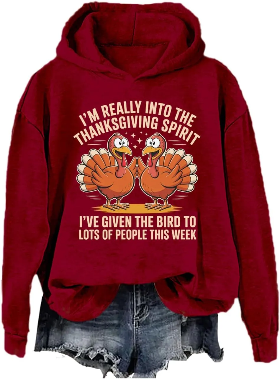 

Толстовка I'm Really Into The Thanksgiving Spirit SIMJEW