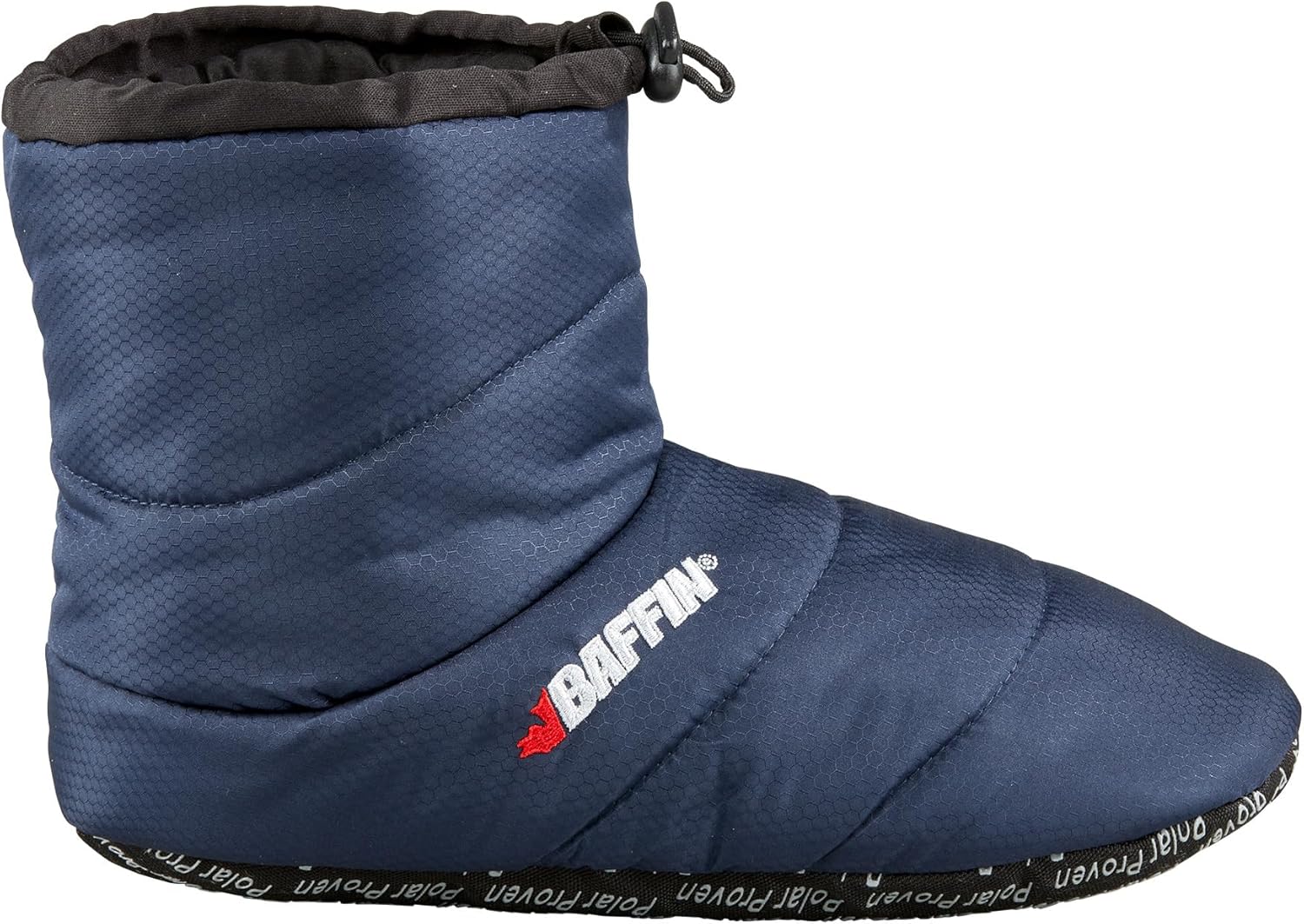 Унисекс тапочки Baffin Cush Booty с утеплителем, темно-синий — фото 3