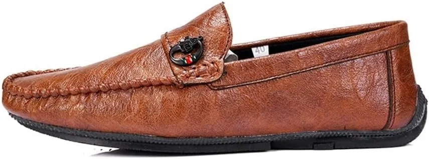 Лоферы кожаные Loafers Brown SayfuR — фото 4